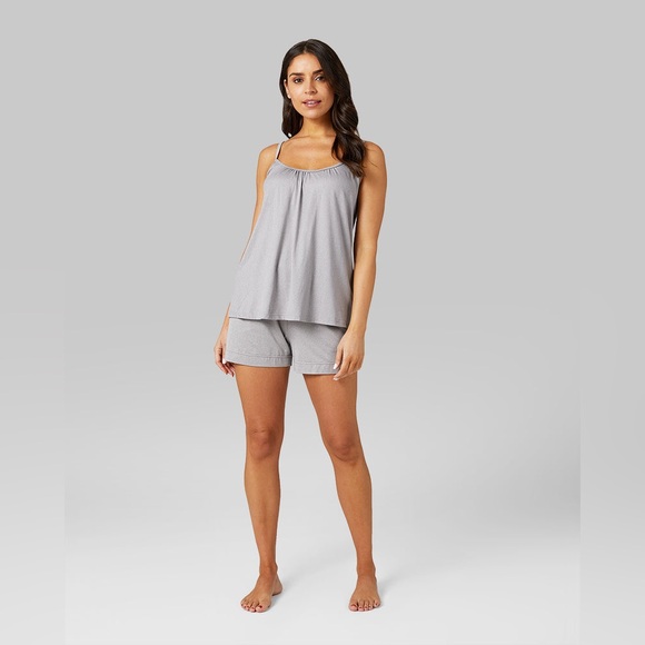 NWT 32 Degrees Women’s Cool Flowy Bra Cami, Ghost Grey Heather, Large. - Picture 6 of 6